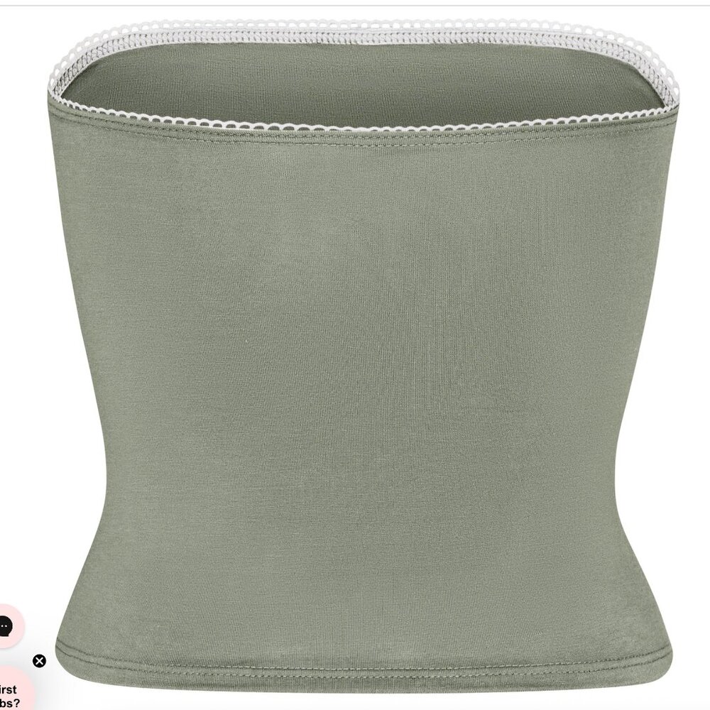 Rat Boi Contour tube top in Sage - Picture 6 of 9